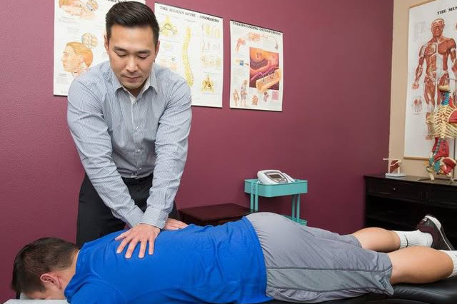 Back Pain Treatment of Patient